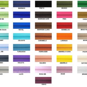 Ziper Nylon N°5  -  1 metro